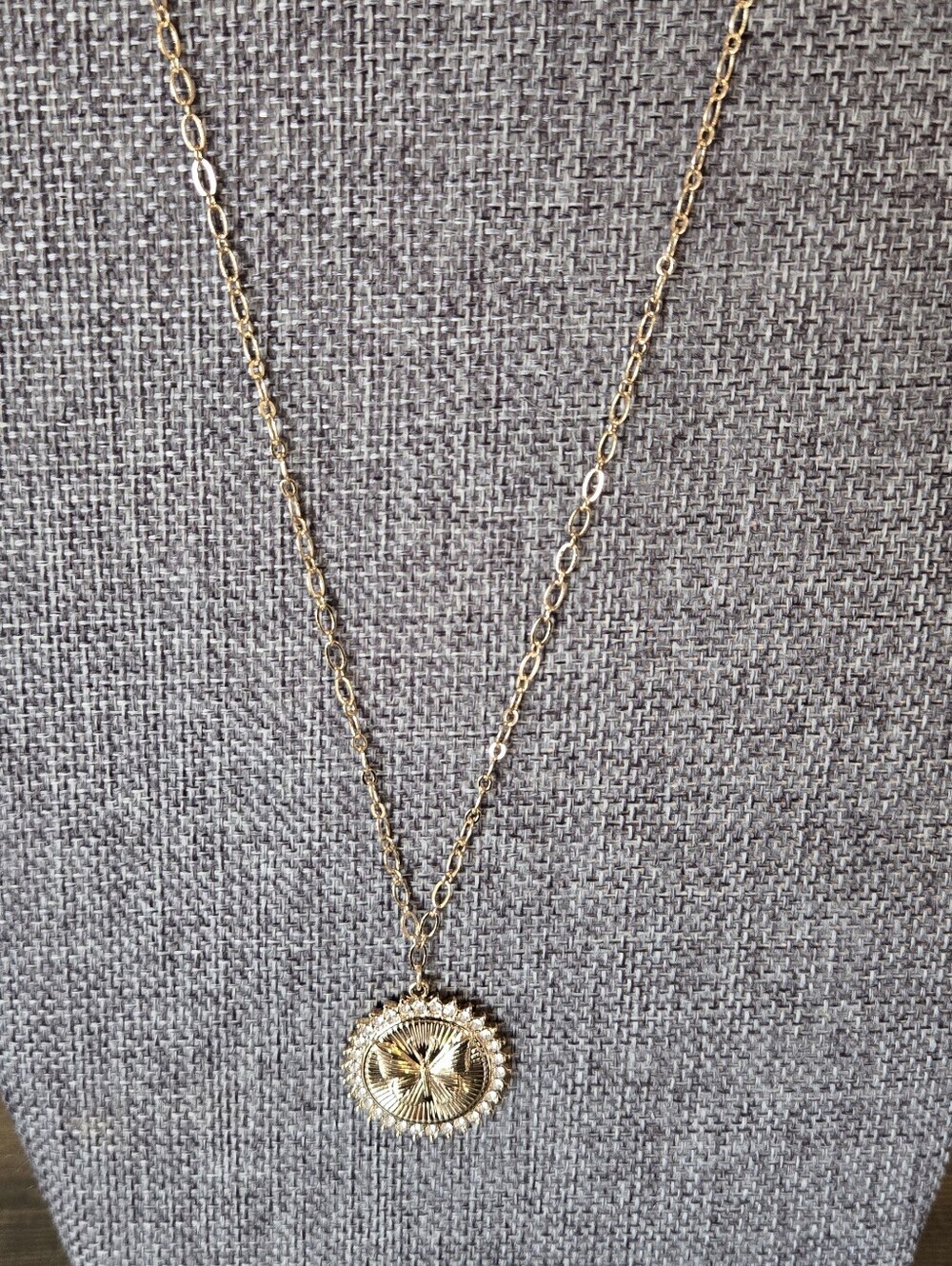 Park Lane Butterfly Sparkle Box Necklace